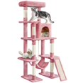 thumbnail image 1 of Torre para gatos de 63 pulgadas, árbol para gatos de varios niveles, árbol alto con postes rascadores cubiertos de sisal y condominio, centro de activ, 1 of 8