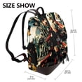 thumbnail image 2 of Goofa The Nightmare Before Christmas Pattern Leather Backpack Purse for Women Fashion Multipurpose Design Handbag Ladies Shoulder Bags Travel Backpack, 2 of 4
