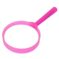thumbnail image 4 of Mini lupa de mano con mango de plástico, portátil, para lectura, para estudiantes y niños, color rosa, 4 of 14
