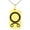 Gold, variant on Stainless Steel Troll Cross Viking Norse Engraved Small Rectangle Dog Tag Charm Pendant Necklace