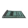 thumbnail image 2 of Ahgly Company Indoor Square Abstract Light Blue Modern Area Rugs, 7' Square, 2 of 4