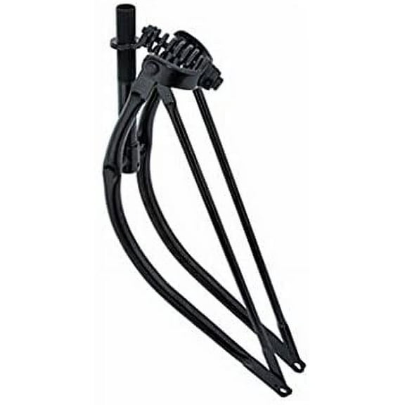 Lowrider 26" Bent Spring Fork 1" Black.