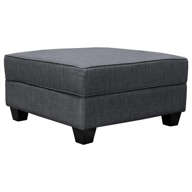 Best Master Tissu Vendome Rembourré Pouf Modulaire en Gris
