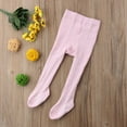 thumbnail image 4 of Sunisery Newborn Toddlers 3PCS Solid Color Baby Girls Tights Thin Pantyhose Stockings Cotton Socks for Spring Fall, 4 of 5