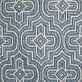 thumbnail image 4 of DecMode Living room Rectangle Geometric Modern Area Rug, Blue, 5' x 8', 1 - Piece, 4 of 8