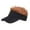 Brown, variant on Gyujnb Unisex Adjustable Hair Top Visor Cap with Open Weave Build for Beach Sports Daily Outdoor Wear,One Size