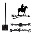 thumbnail image 2 of Veleta para caballos, indicador de dirección del viento, veleta para animales montar a caballo, 2 of 7