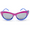 Pink, variant on Barbie Girl's White Fashion Sunglasses with Barbie Icon