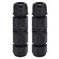 thumbnail image 1 of 2Pcs Waterproof Connectors Wire Butt Quick Connect Electrical Extension Cord Adapter 250V 16A4 Pin, 1 of 5