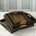 thumbnail image 2 of Raindrops  Decorative Tray Spa Thai Rattan Aesthetic Serving, 2 of 8