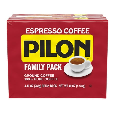 Product of Cafe Pilon Espresso Coffee Family Pack, 4 ct./10 oz. [Biz