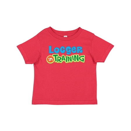 Inktastic Logger in Training Logging Boys or Girls Toddler T-Shirt