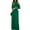 Green, variant on TQWQT Jumpsuits for Women Dressy Elegant V Neck Short Sleeve Cold Shoulder Wide Leg Belt Jumpsuits Green XXL
