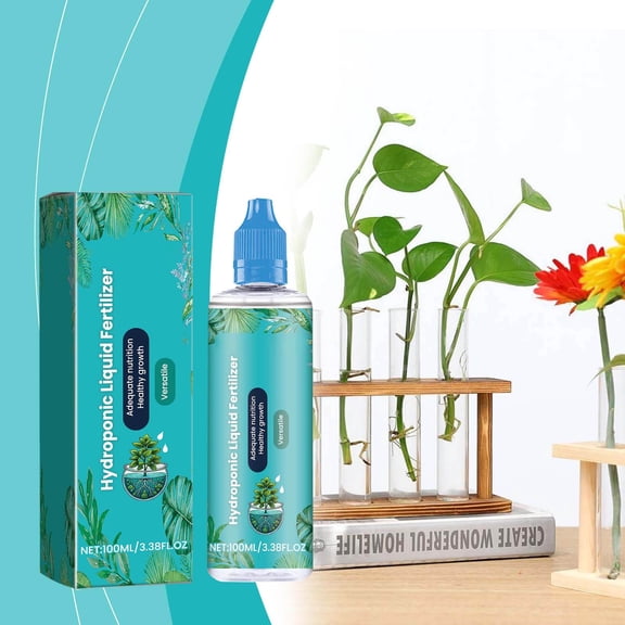 Hydroponic Liquid Fertilizer Nutrient Solution Improve Adequate Nutrients For Health Growth 100ml