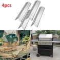 thumbnail image 3 of 4pcs Silver Heat Plate Burner Cover Replacement Parts For BBQ Gas Grill Bar, 3 of 7