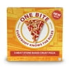 One Bite Stone Baked Three Meat Frozen Pizza 20.4oz