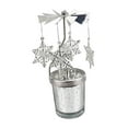 thumbnail image 2 of GUOOL 2Pieces Romantic Rotary Candle Holder Tea Light Holder for Christmas Restaurant G, 2 of 9
