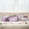 thumbnail image 6 of Ambesonne Throw Pillow Cover 4 Pack, , 24", Eggplant and Pastel Purple, 6 of 7