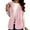 Pink, variant on Women's Fuzzy Fleece Vest Trendy Zip Up Sleeveless Sherpa Jacket Stand Collar Winter Outerwear