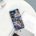 thumbnail image 4 of Case for Samsung Galaxy S24 Plus, Stained Glass Lotus Flowers Gold Purple Phone Case Military-Grade Drop Protection Cover for Women Girl - Glossy, 4 of 7