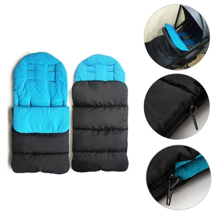 Bestgoods Universal Stroller Sleeping Bag, Multifunction Baby Footmuff  Stroller Blanket, Waterproof and Windproof Winter Outdoor Wearable Sleeping  Bag(Without Stroller) 