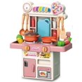 thumbnail image 1 of Cocina de juguete para niños R REVA 33 piezas con luz, sonido y agua, 1 of 9