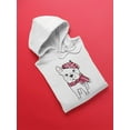 thumbnail image 3 of Fashion French Bulldog  Hoodie Women -Image by Shutterstock, Female 5X-Large, 3 of 4