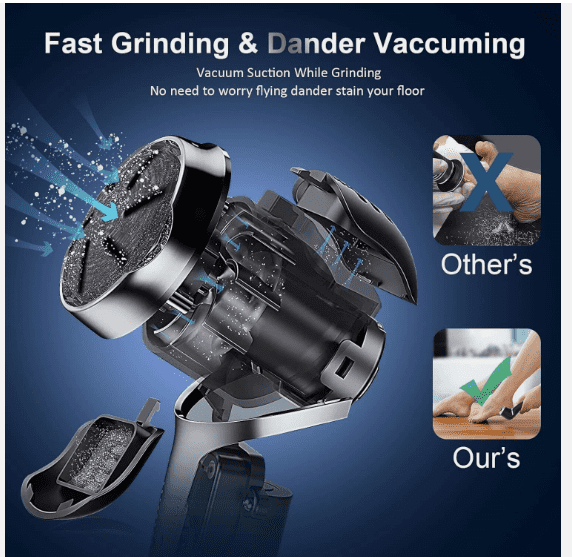 Electric Callus Remover for Feet – Portable Pedicure Foot File Callus Remover Kit
