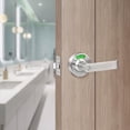 thumbnail image 3 of Feeloco Indicator Privacy Lock and Door Lever, Vacant Occupied Bathroom Lock with Privacy in-Use or Vacant Indicator, ANSI Grade2 Commercial Door Handle Lock for Public Restrooms, 3 of 9