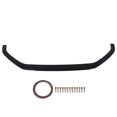 thumbnail image 2 of Bumper Canard, Front Bumper Splitter Lip TCR Style Gloss Black  for MK7.5 2017 To 2020, 2 of 7