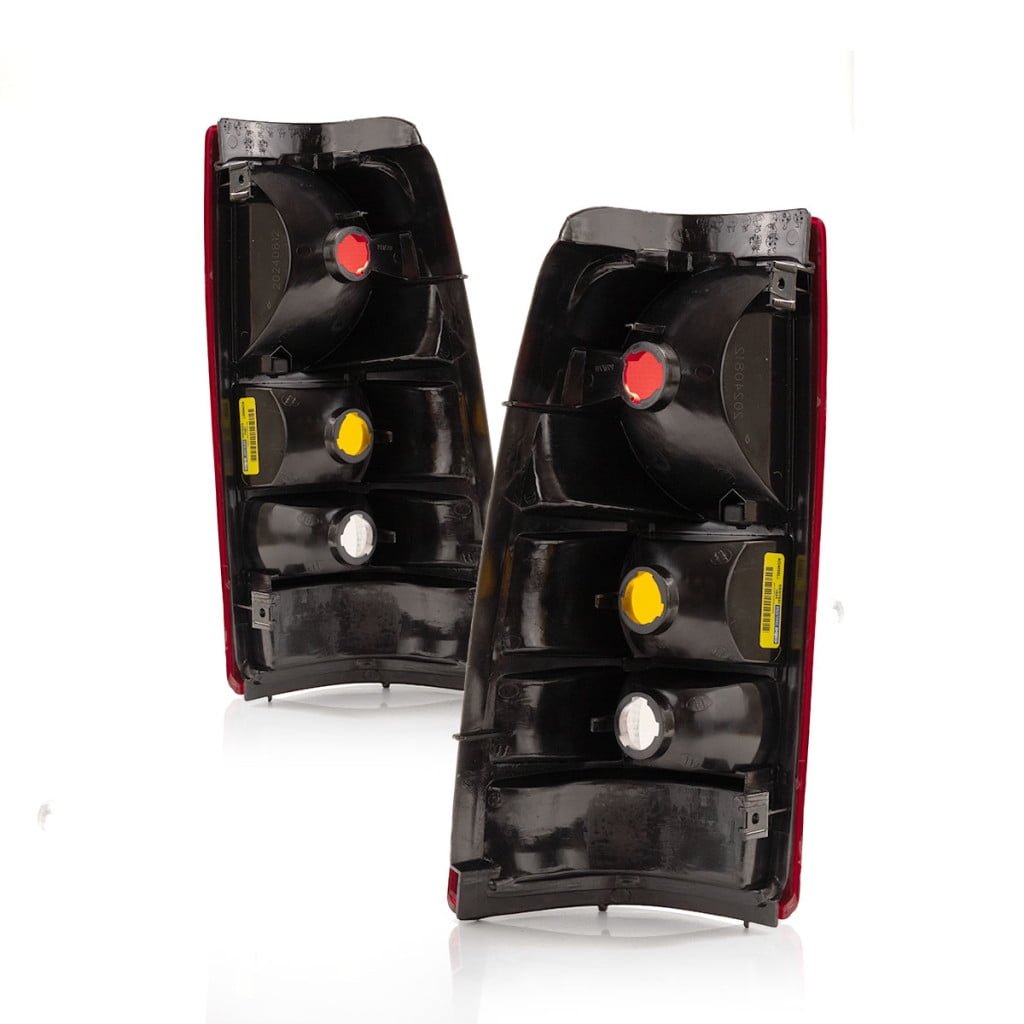 For Chevy Silverado 1500 Tail Light 1999 00 01 2002 Pair Driver and Passenger Side CAPA GM2800186, GM2801186C | 19169017, 19169018