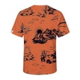 thumbnail image 4 of TGPMGRZ Cow Shirts for Women, Cow Print Western Country Concert Tops Short Sleeve Crew Neck Graphic Tee, 4 of 5