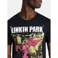 thumbnail image 4 of Linkin Park Men's and Big Men's Soldier Cover Graphic Tee, Sizes S-3XL, 4 of 5