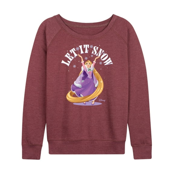 Disney - Let It Snow Gifts - Women's Lightweight French Terry Long Sleeve Shirt