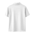 thumbnail image 3 of Quarter Zip Pullover Men Short Sleeve Stand Collar Athletic Sports Casual Outodoor Workout Shirt Fathers Gift, 3 of 4