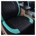 thumbnail image 3 of SHDNCYQ Car Seat Covers Full Set for BMW 4 Series F32 Coupe 2014 2015 2016 2017 2018 2019 2021,Front Rear Seat Protectors,Two-Tone Leather Splicing,High Elasticity Foam, 3 of 6