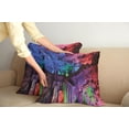 thumbnail image 3 of Ambesonne Colorful Throw Pillow Cover 2 Pack, Rainbow Colored Rock, 18", Multicolor, 3 of 6