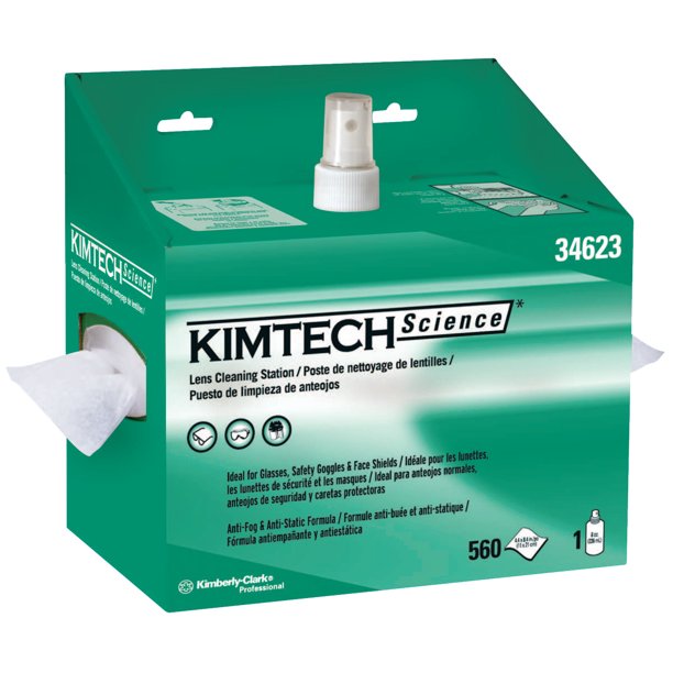 KimberlyClark Professional Kimtech Science Lens Cleaning Stations, 16