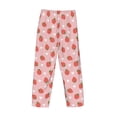 thumbnail image 5 of Goofa Strawberry Printed Soft Pajama Pants for Men, Wide Leg Comfy Casual Lounge Yoga Pants-Small, 5 of 9