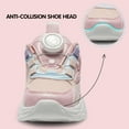 thumbnail image 3 of BABAYA Toddler Girls Sneakers Casual Slip on Walking Athletic Shoes with Rotating Buckle, 3 of 10