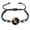 Black Leo, variant on Zodiac Signs Spirit Bracelets for Women Men Couples Handmade Woven Rope Adjustable Bangles Wristband Constellation Sign Horoscope Red Black Jewelry Black Taurus