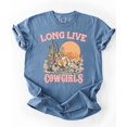 thumbnail image 4 of Long Live Cowgirls Shirt for Women and Teens Country Girl Western Style Tee Blue Jean Shirt Adult 2XL, 4 of 4