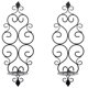 thumbnail image 3 of Candelabros de pared Apliques de pared Candelabros Candelabros Candelabros de metal Juego de 2, portavelas de pared Soporte de columna para velas de té Vela de columna Sala de estar Dormitorio Vhermosa LKX-0707-2, 3 of 4