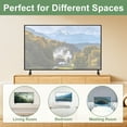 thumbnail image 6 of TV Stand Legs for Hisense TV Legs, for Hisense 40" 43" TV 40H5590F 40H4F 40H3F9 40H4030F1 43H4F 43H4030F 43H4030F1 TV Stand with Screws Set, Easy to Install, Black, 6 of 7