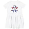 thumbnail image 3 of Inktastic America Est 1776 4th of July Girls Toddler Dress, 3 of 5