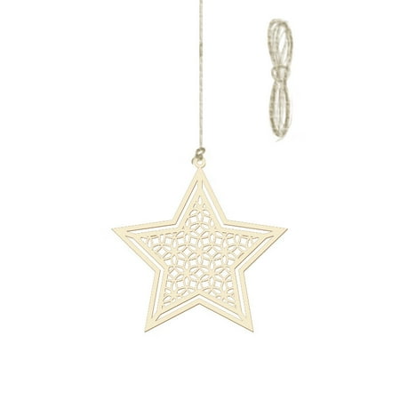 

Wooden Eid Mubarak Hanging Pendant Ornament Ramadan Kareem Gift