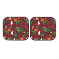 thumbnail image 7 of Balery Dinosaur Christmas Happy New Year Sun Shield 2 Pack For Car Front Windows Foldable Sun Visor Protector Blocks Max Uv Rays And Keeps Your Vehicle Cool For Most Sedans Suv Truck, 7 of 7