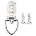 thumbnail image 2 of 50Pcs Picture Frame Hanger, Easy Installation,  Material, Suitable For Hanging Paintings, Mirrors, Photo Frames, Silver, 2 of 8