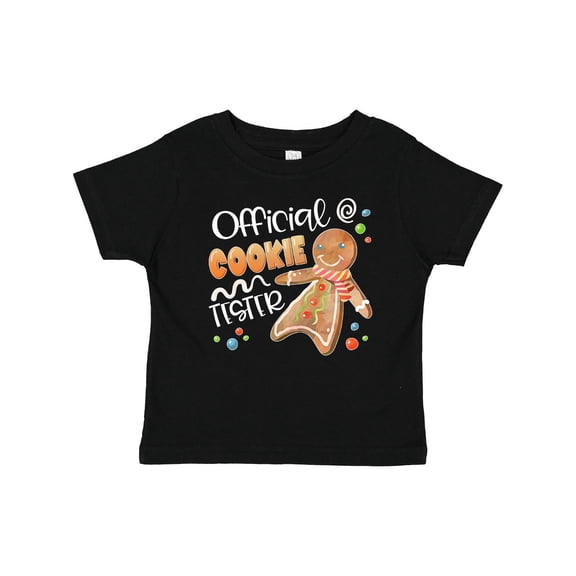 Inktastic Official Cookie Tester Cute Gingerbread Boys or Girls Baby T-Shirt
