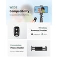 thumbnail image 6 of STYU Phone Tripod & Selfie Stick, Extendable Cell Phone Tripod Stand with Wireless Remote and Phone Holder, Compatible with iPhone Android Phone, Camera, 6 of 18